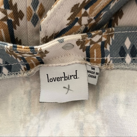 Loverbird western print denim mini dress - Picture 5 of 6